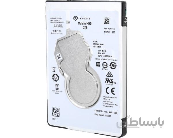هارد دیسک اینترنال سیگیت 2 ترابایت 2.5 اینچی Mobile HDD