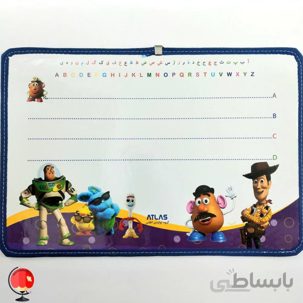 تخته وایت برد بزرگ طرح اسباب بازی ها