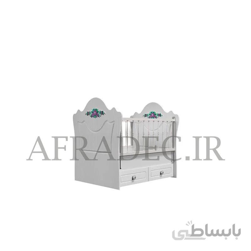 تخت خواب نوزاد مدل کارن