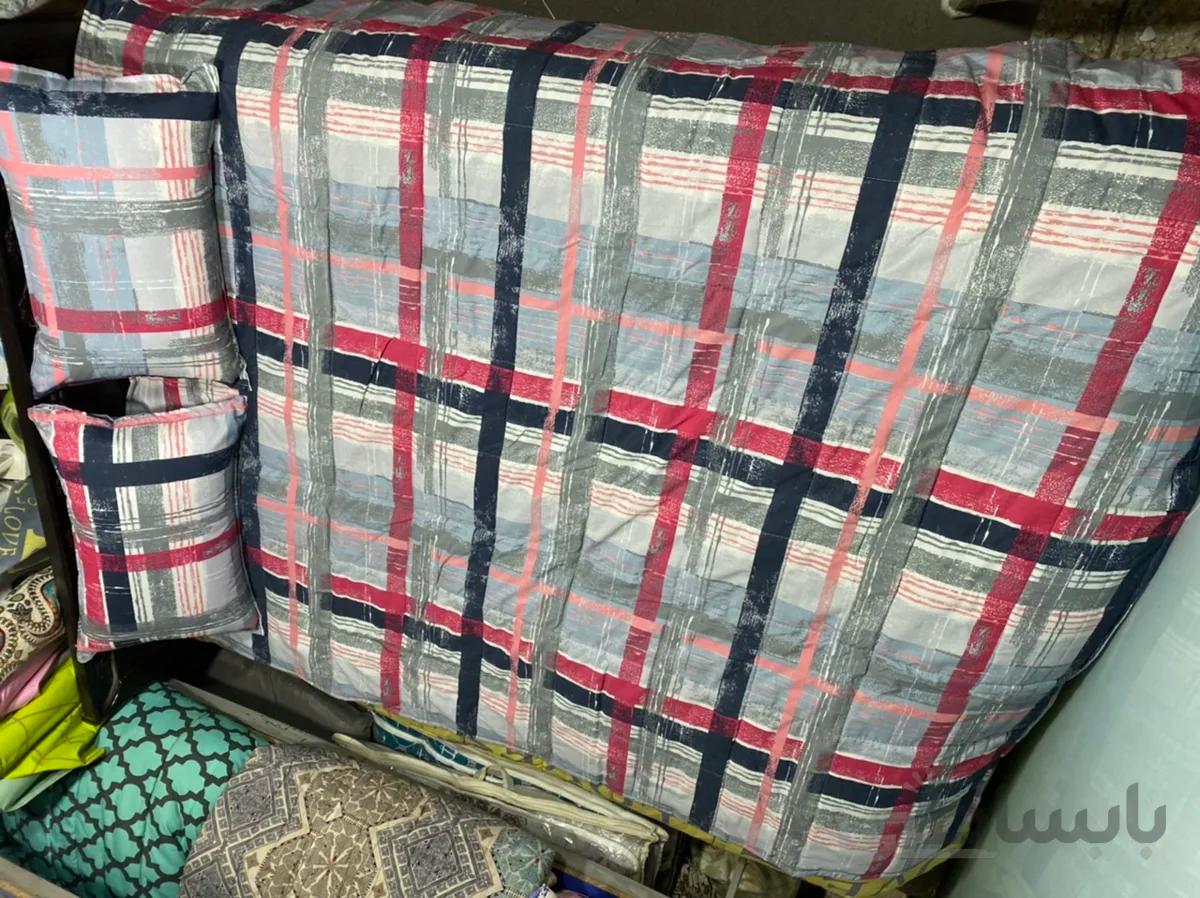 روتختی طبی پشمی طرح چهارخانه ا Wool coverbed
