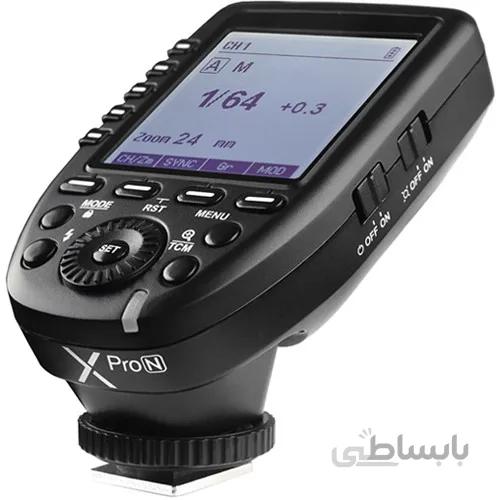 فرستنده رادیو فلاش گودکس برای نیکون Godox XProN TTL Flash Trigger