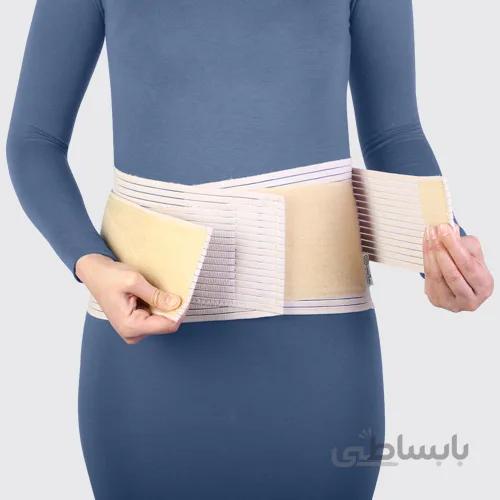 کمربند ساکروایلیاک طب و صنعت کد 53600 ا Tebosanat Lumbo Sacral Belt With Pad
