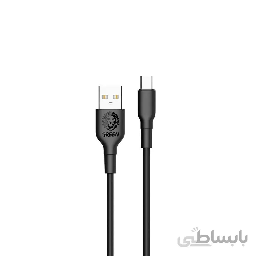 کابل USB A به USB C - گرین لاین