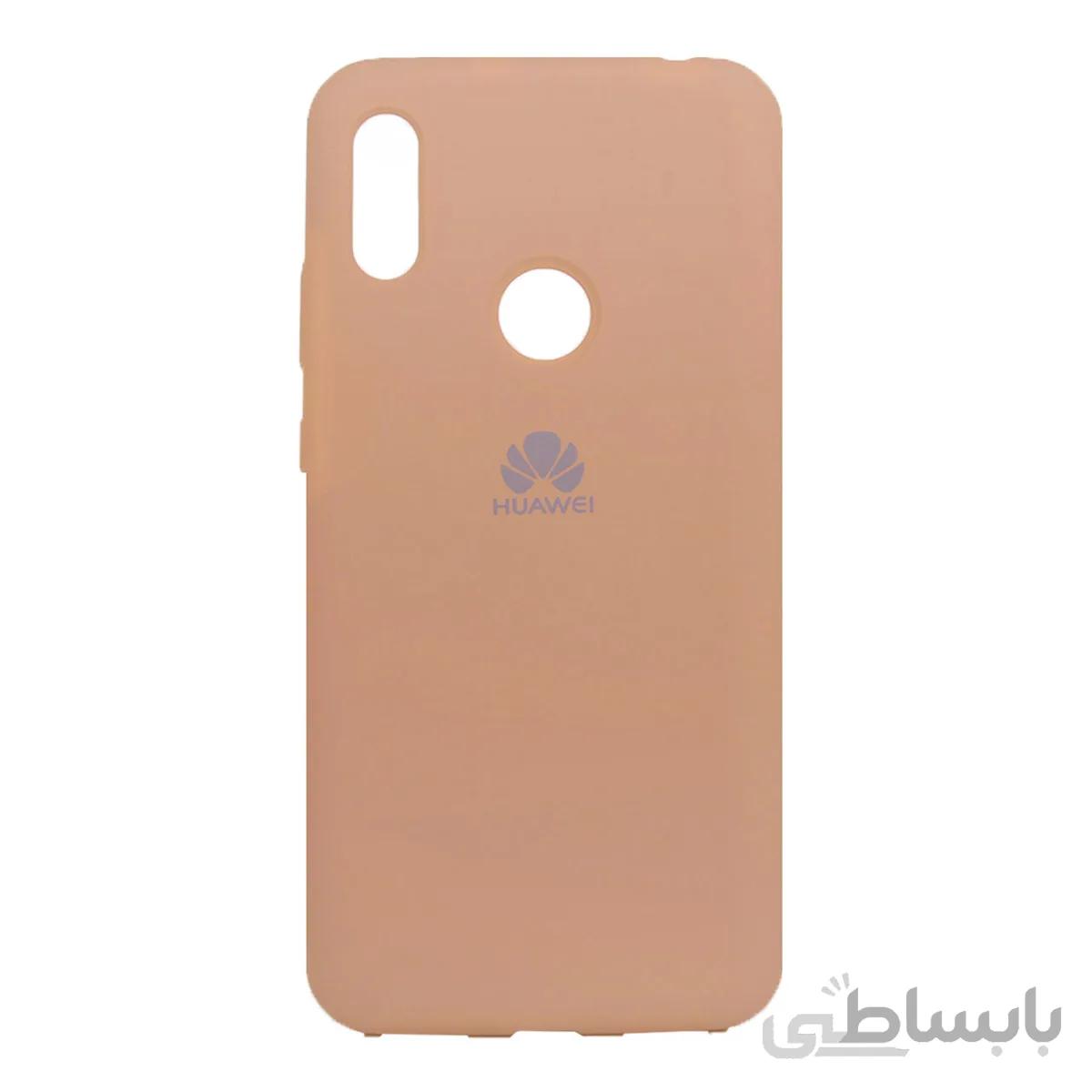 قاب سیلیکونی زیر بسته کد رنگ ۵۰۵ خاکی-Huawei Y6 2019