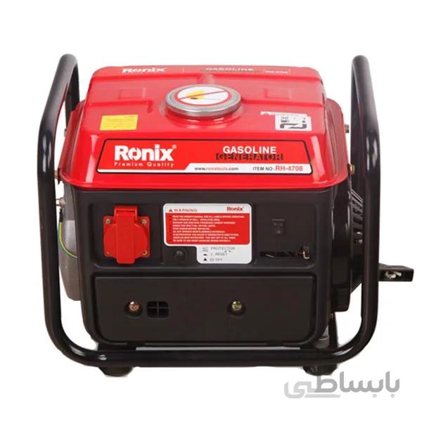 ژنراتور 800 وات بنزینی رونیکس مدل RH-4708 ا Ronix RH-4708 Electric Engine