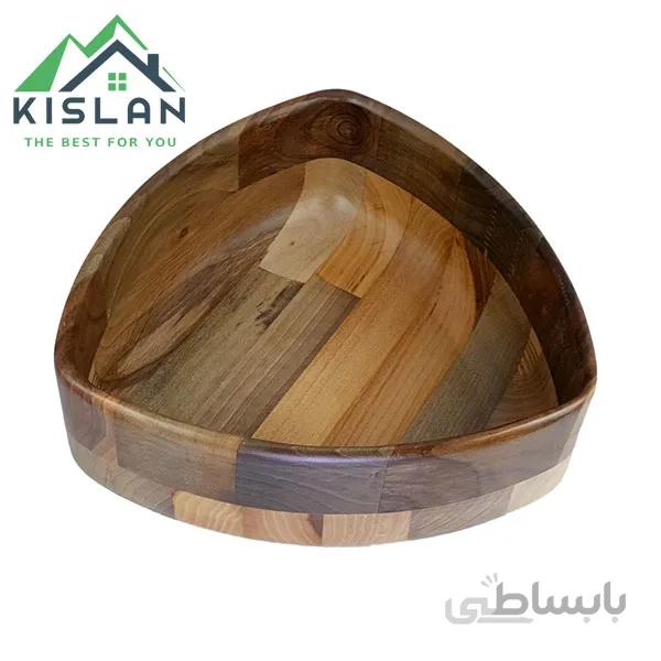 کاسه مثلث چوبی آماهوم سایز 25