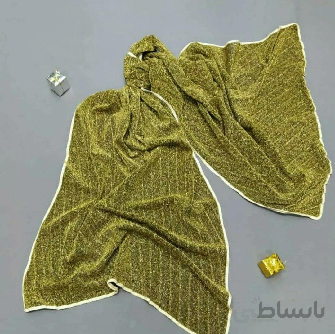 شال لمه مجلسی سورمه ای
