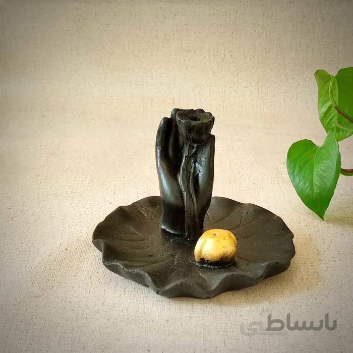 جاعودی آبشاری و شاخهای، طرح نیلوفر آبی