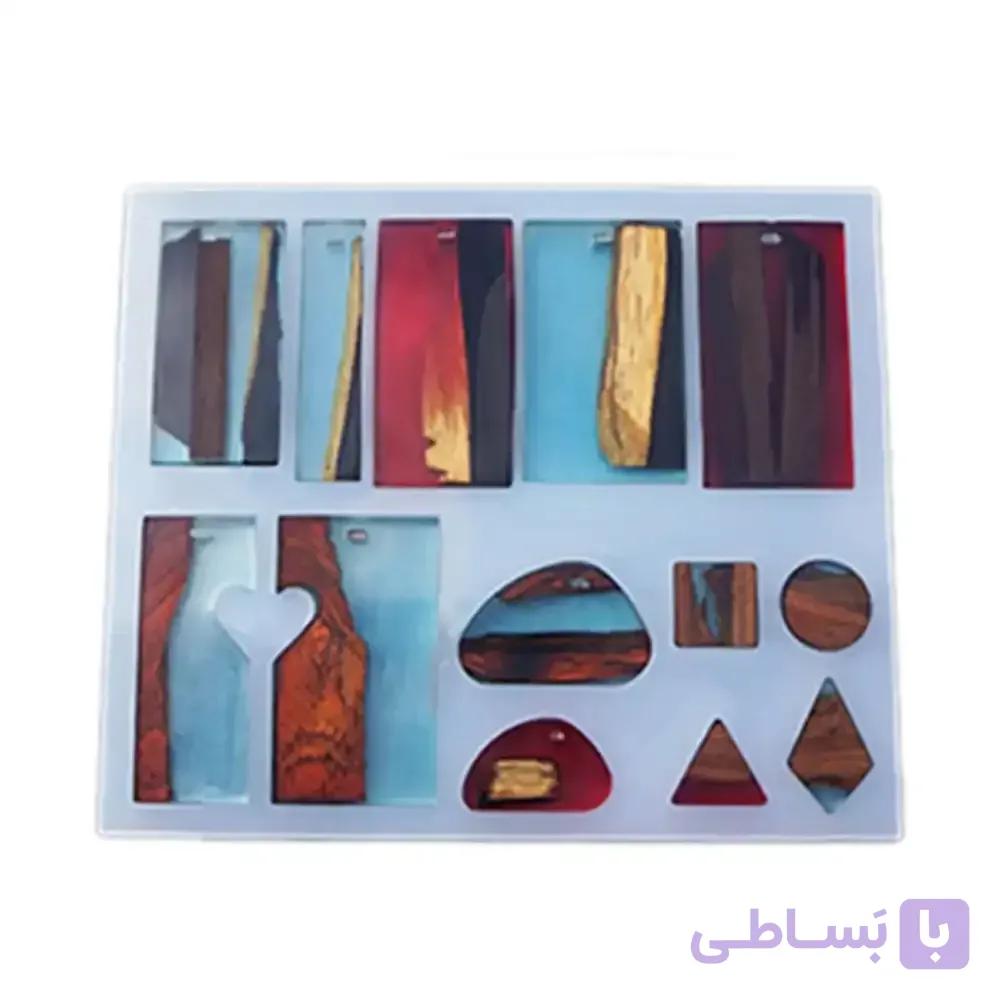 قالب سیلیکونی رزین انواع مستطیل