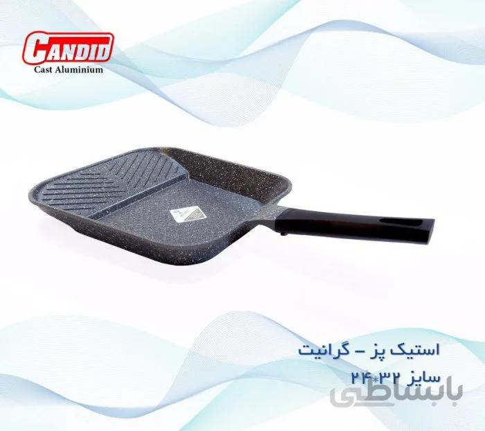 تابه استیک پز و گریل گرانیت کاندید 32 سانتی