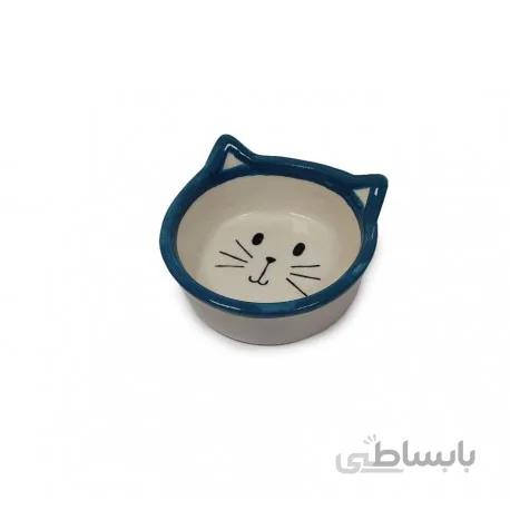 ظرف سرامیکی آب و غذای سگ و گربه کد CS