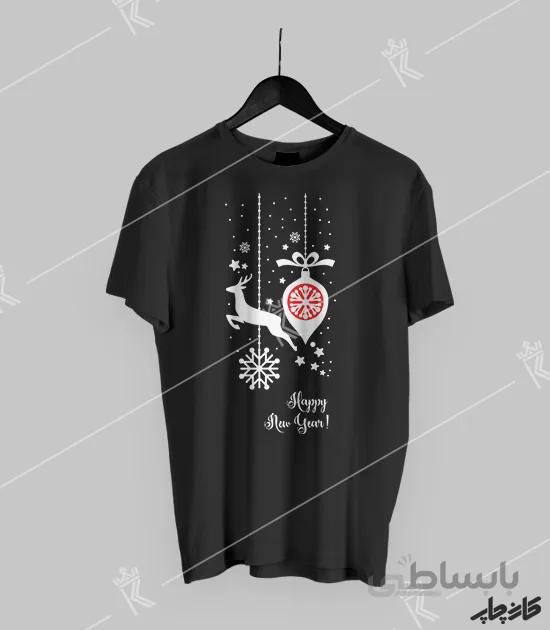 تیشرت مشکی کریسمس 3