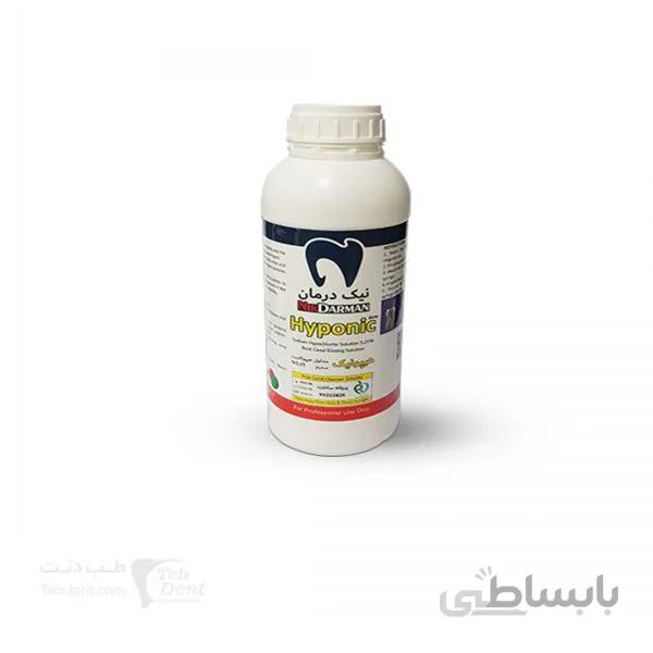 محلول هیپوکلریت سدیم / Hyponic 5.25% Mega