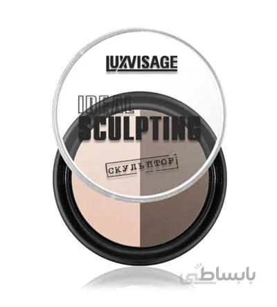 کانتور پودری دو رنگ لاکس ویساژ ۳ / Luxvisage Sculpting Powder
