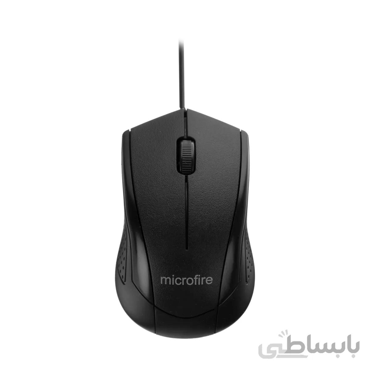 ماوس با سیم میکروفایر مدل M2 X1-B ا Microfire M2 X1-B Wired Mouse