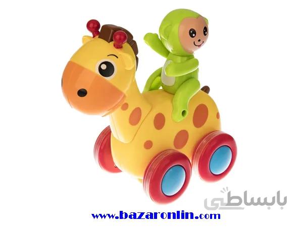زرافه سوار قدرتی هولی تویز مدل ۳۶۶E