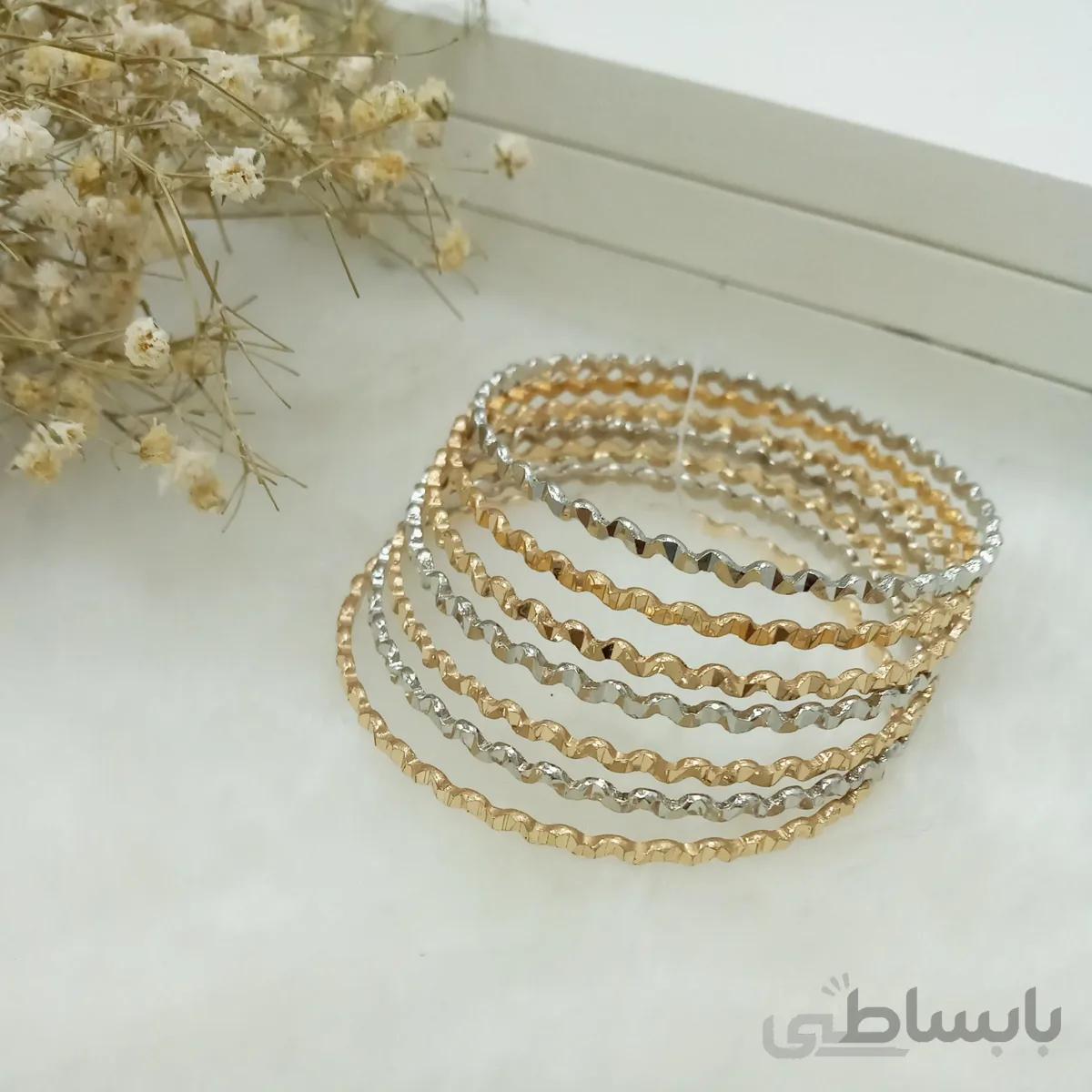 النگو طرح طلا مدل دالبری