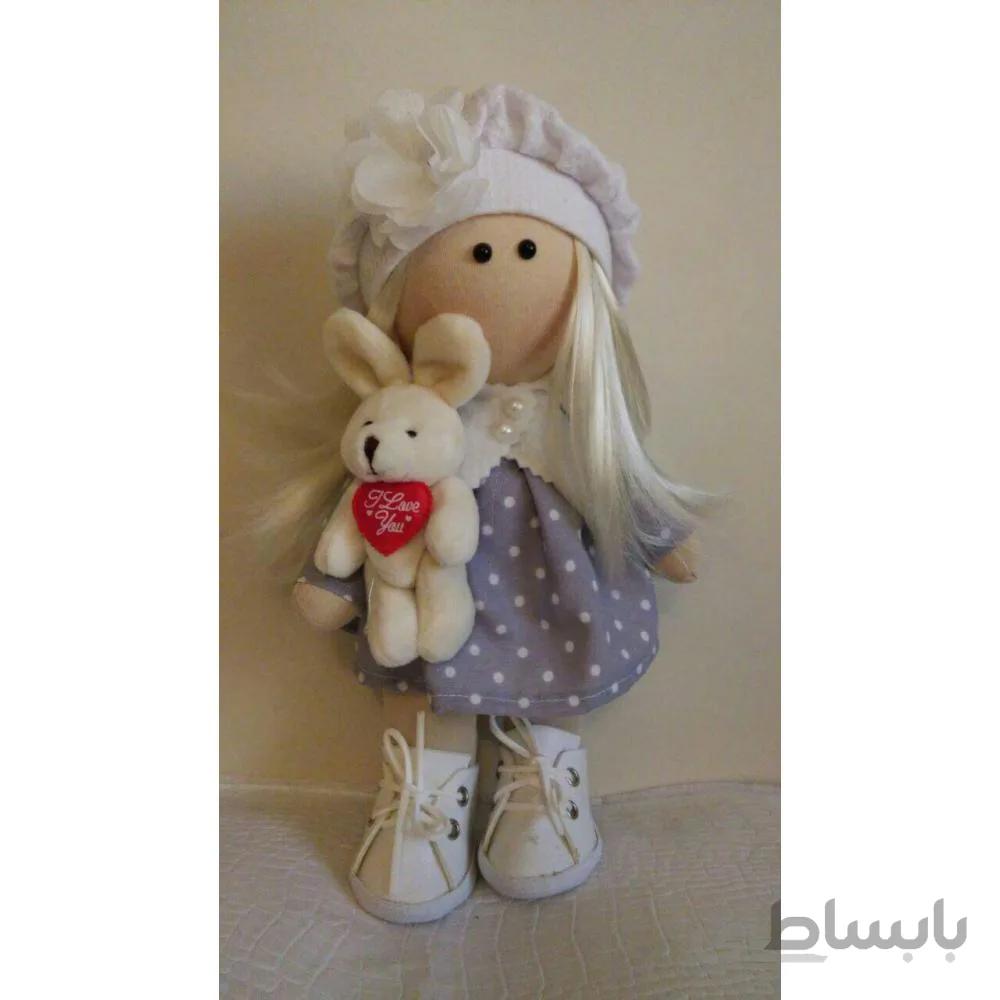 عروسک روسی دست ساز مدل دختر بلوند