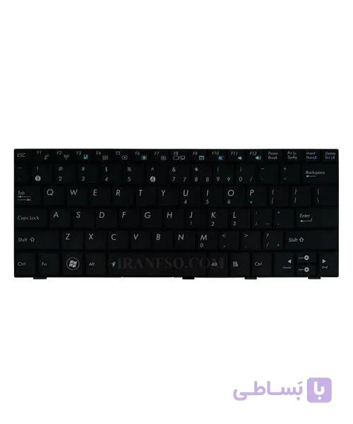 کیبرد لپ تاپ ایسوس Eee PC 1004-1005 مشکی-بدون فریم فلت باریک