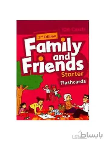 فلش کارت زبان Family and Friends starter (2nd)Flas