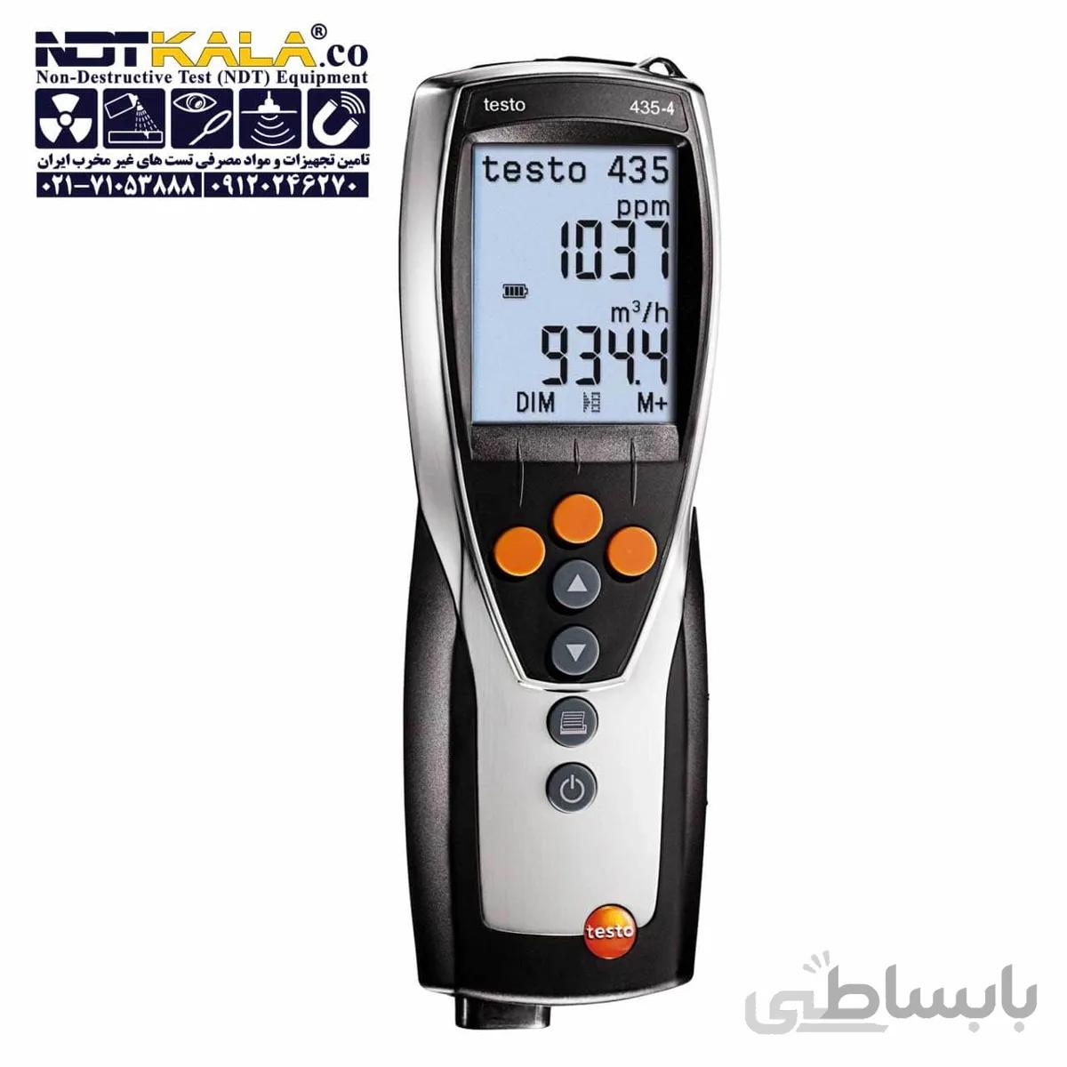 کیفیت سنج هوا تستو TESTO 435