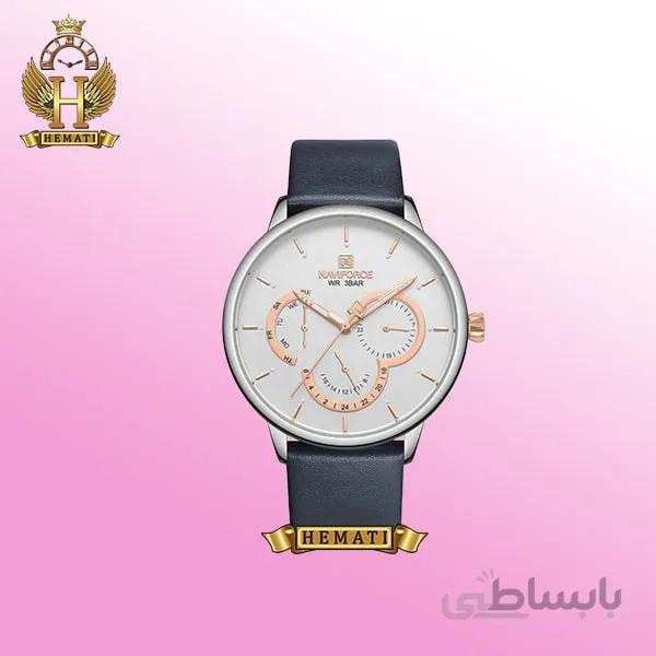 ساعت مردانه نیوی فورس Naviforce NF3011M نقره ای