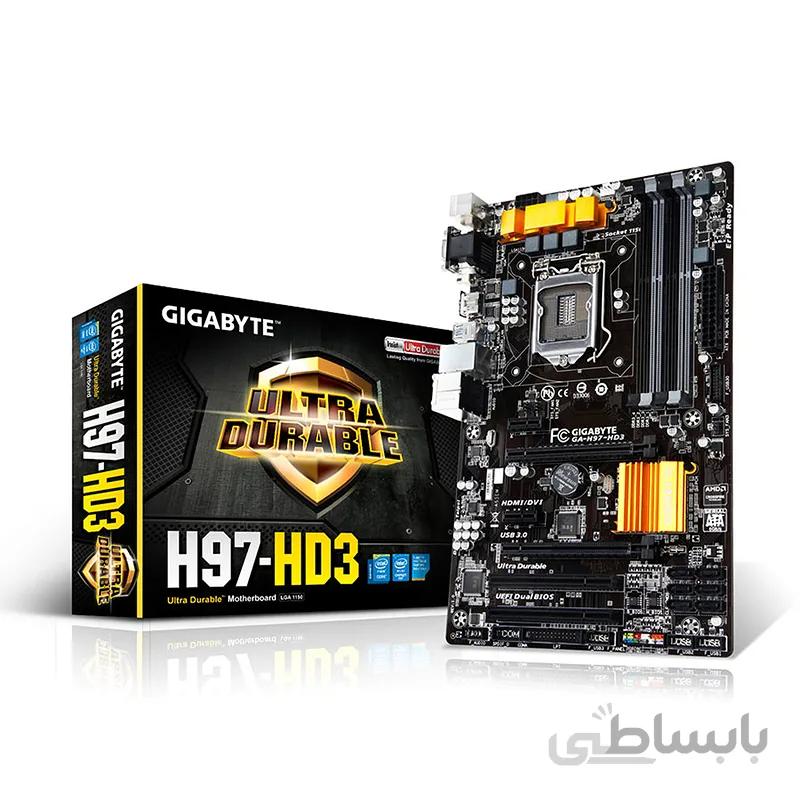 مادربرد گیگابایت Gigabyte GA-H97-HD3 (4 کارته)