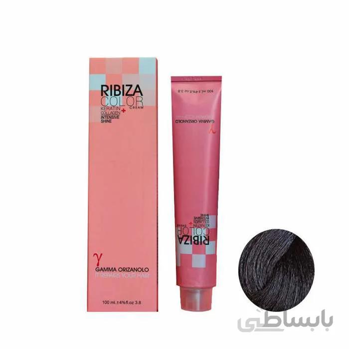 رنگ مو ریبیزا شاه بلوطی تیره شماره 3.0