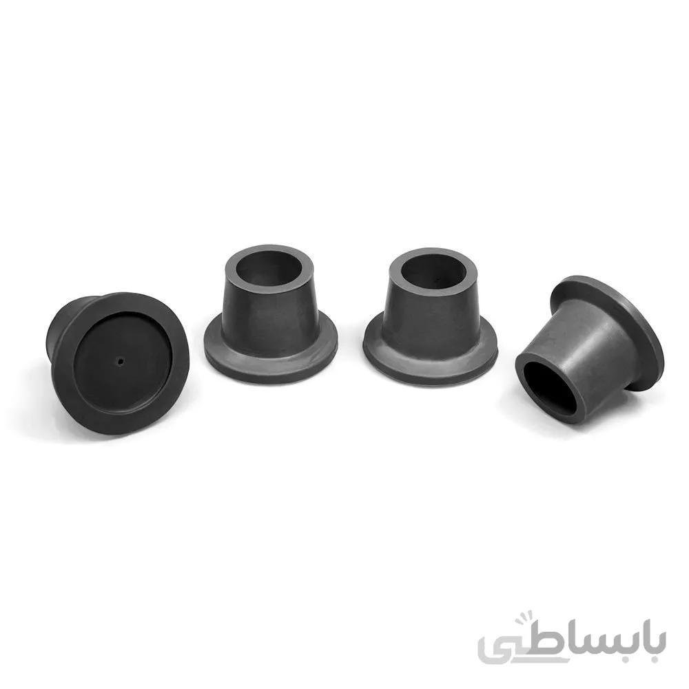 پاشنه لاستیکی ضد لغزش صندلی حمام 4 عددی