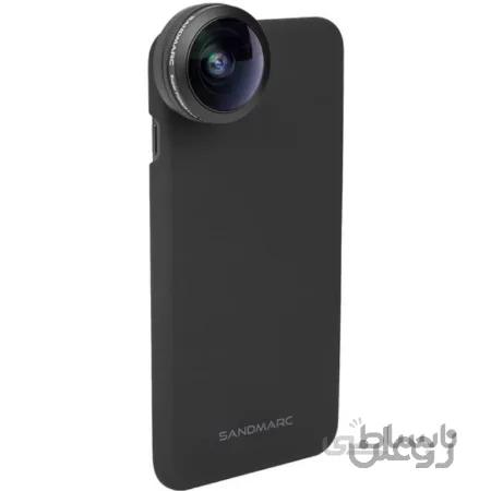 لنز موبایل سندمارک Sandmarc Fisheye Lens with clip & Case iphone x/xs