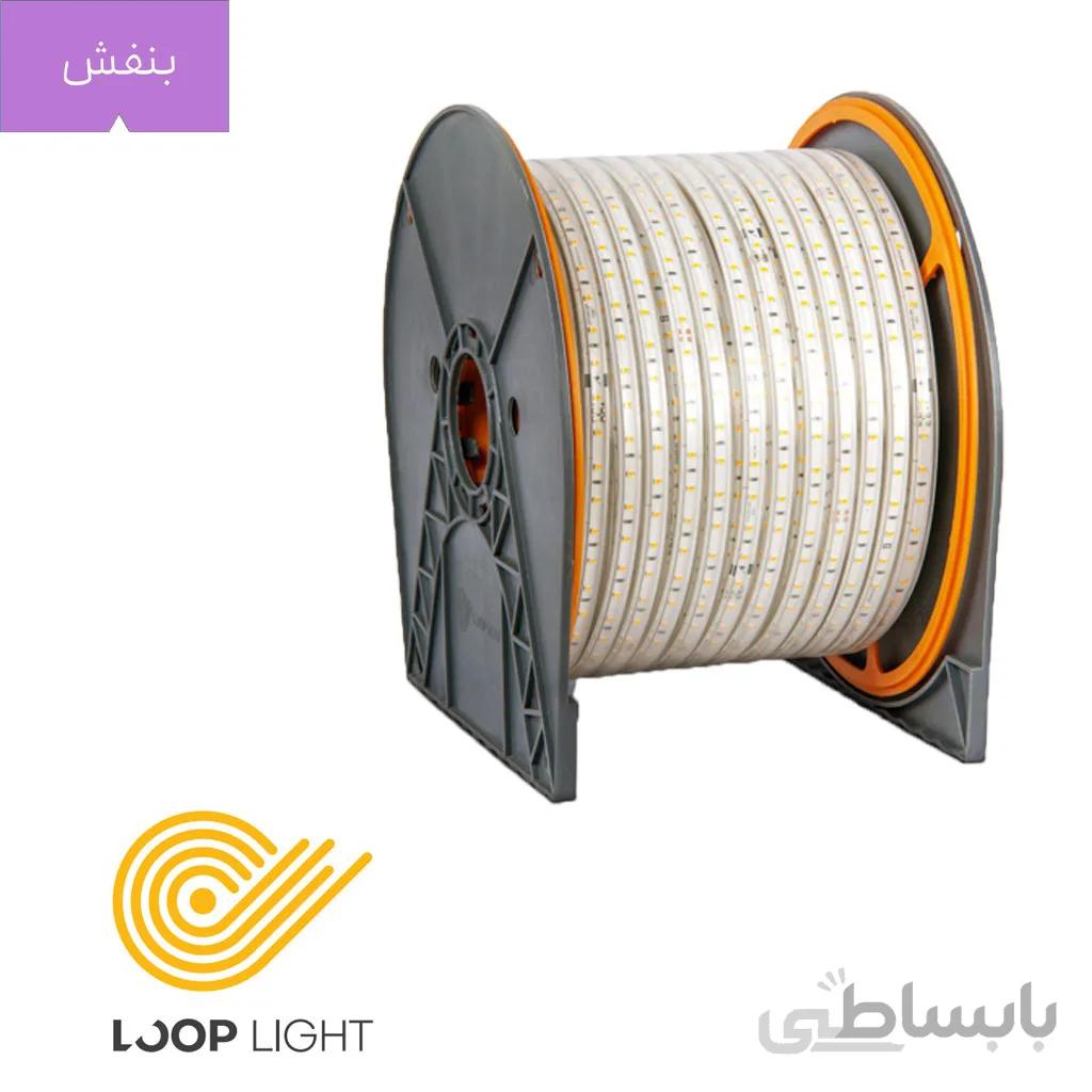 ریسه smd 2835 لوپ لایت تراکم 120 بنفش تکنولوژی بدون سیم