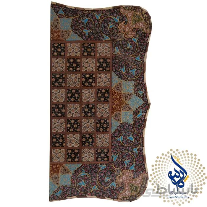 صفحه شطرنج و تخته نرد خاتم کاری طول 50 سانتی متر کد TNK-38
