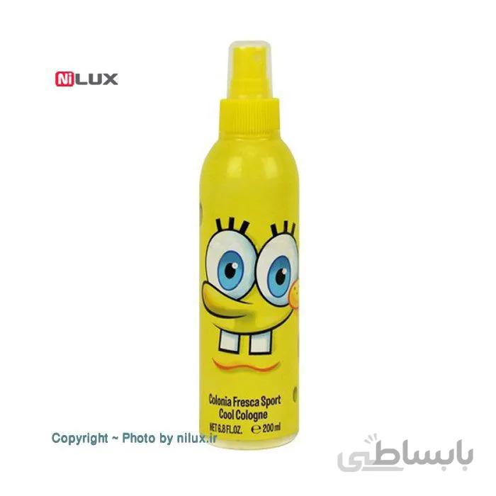بادی اسپری کودک اير وال مدل Sponge Bob حجم 200 ميلی ليتر