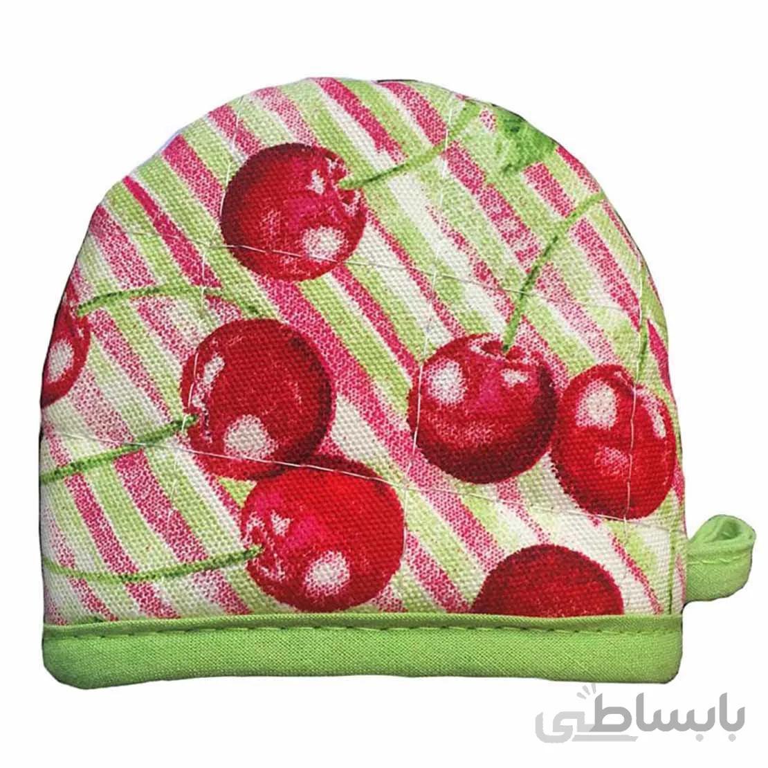 دستگیره قابلمه کتان طرح گیلاس