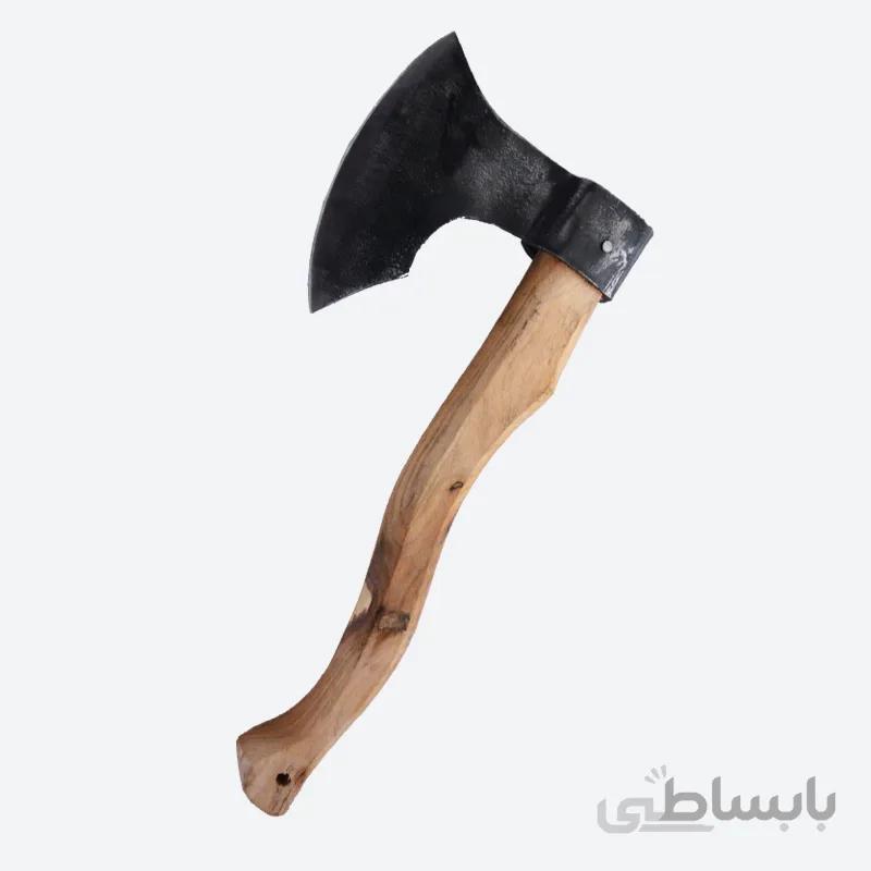 تبر طبعیت گردی دسته چوبی سعید