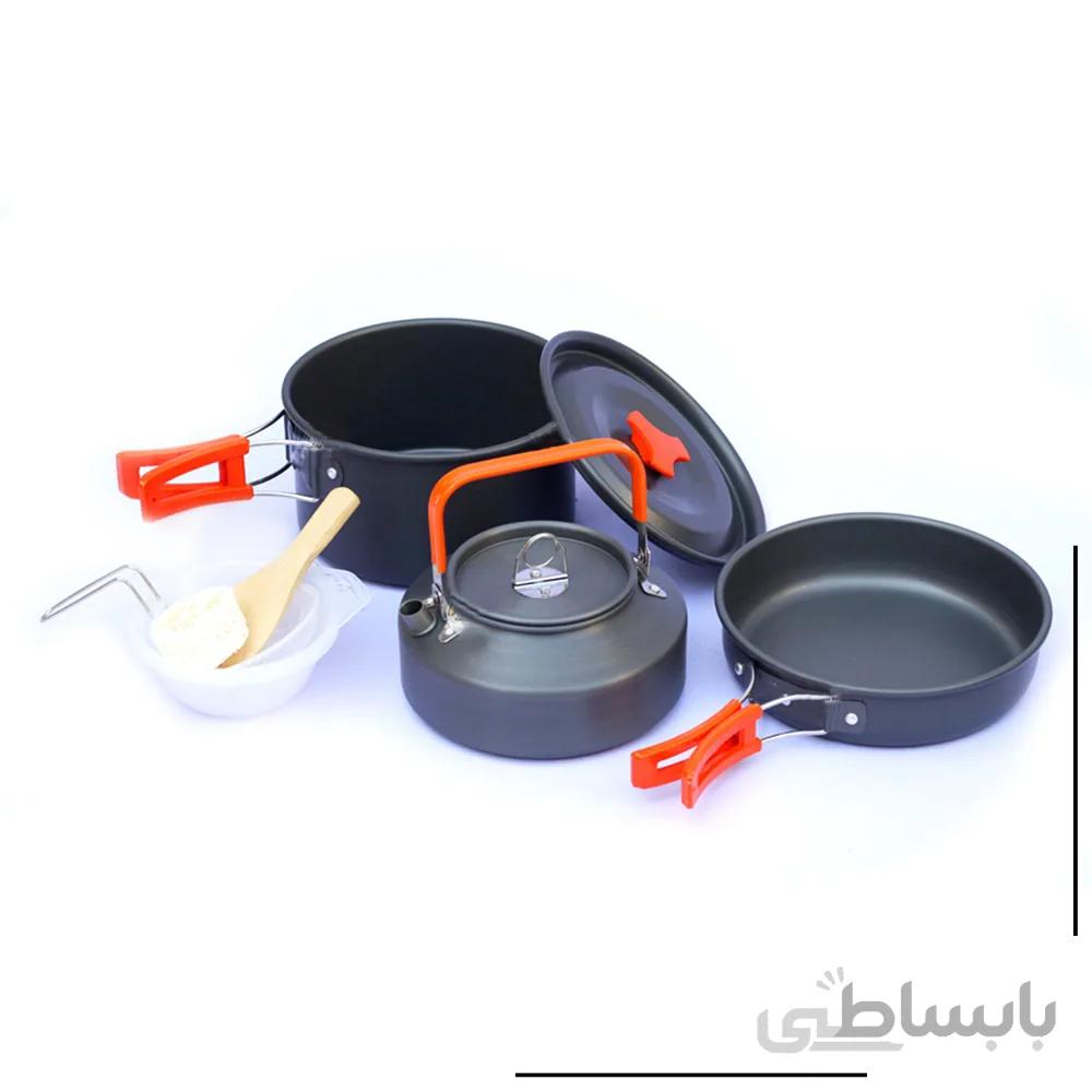 ست ظروف فلزی کوهنوردی