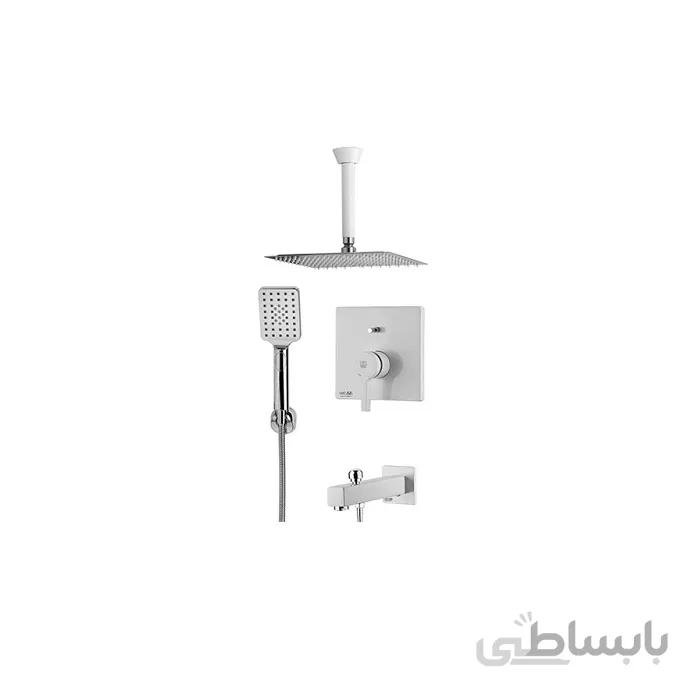 دوش توکار kwc مدل اوا تیپ 4 سفید