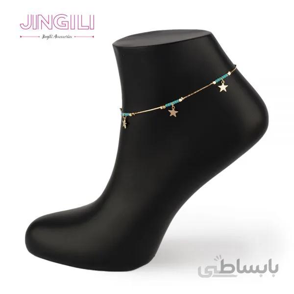پابند مدل فیروزه ای کد ajw0035