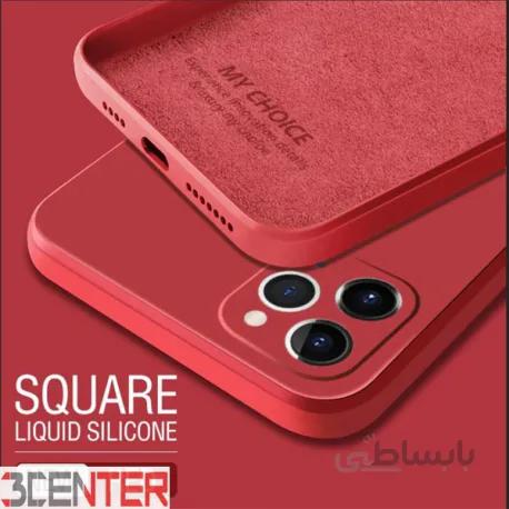 قاب سیلیکونی گوشی آیفون Apple iPhone 12 Pro Max محافظ لنز دار
