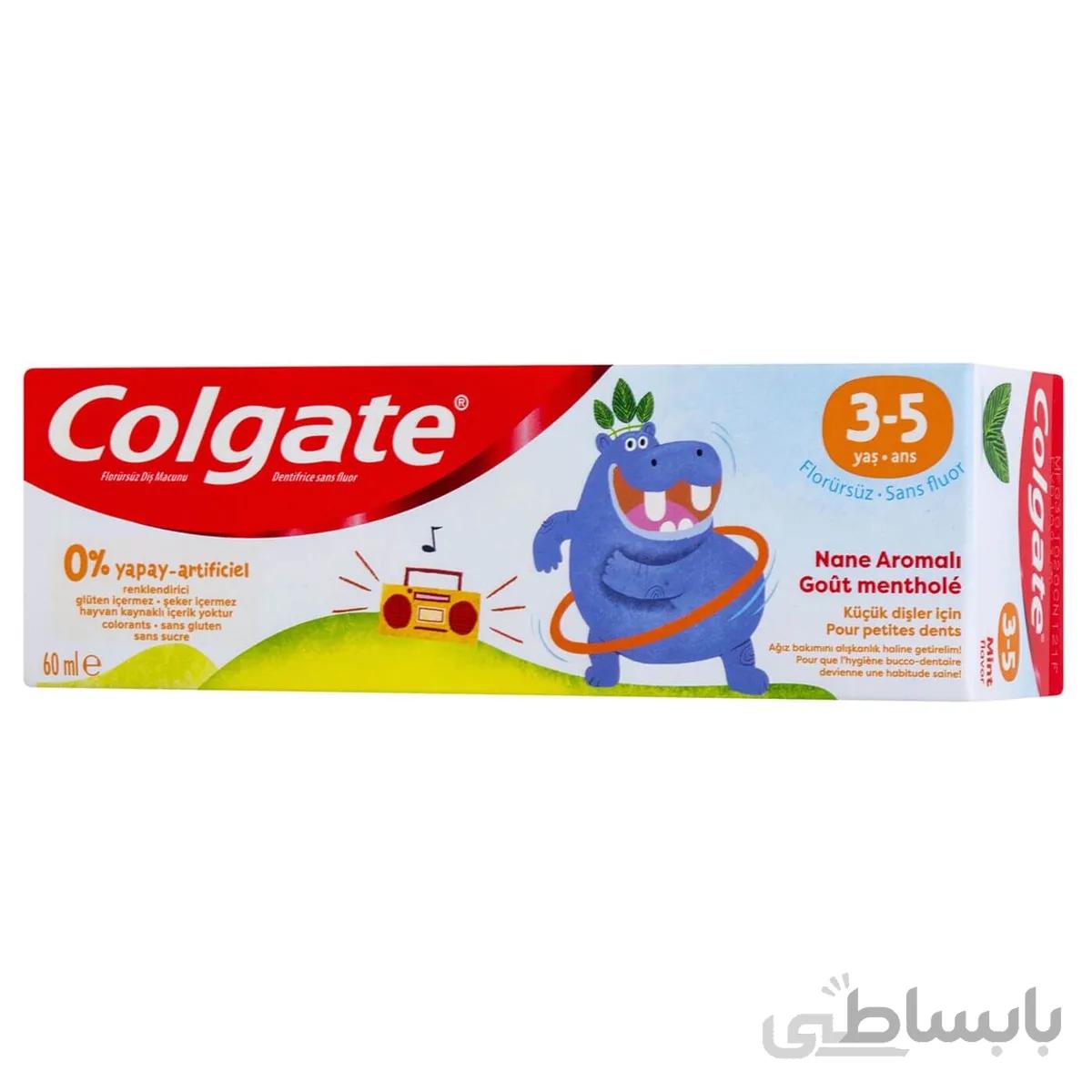 خمیر دندان کودک کلگیت Colgate برای کودکان 3 تا 5 سال