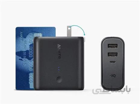 شارژر همراه مدل Fusion ظرفیت 5000 میلی آمپر ساعت انکر ا Charger with Fusion model capacity of 5000 mAh anchor