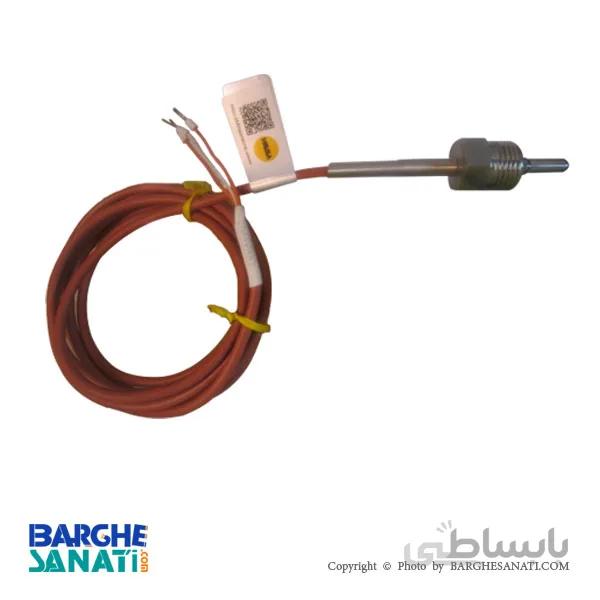 سنسور PT100 سیلیکونی رزوه یکطرفه ۶x20mm آروان مدل RF3