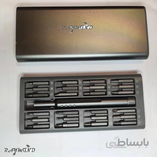 مجموعه 25 عددی پیچ گوشتی و سری پیچ گوشتی رایموند مدل rd-tools22