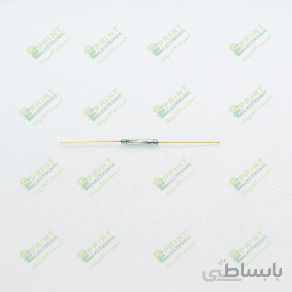 رید سوییچ پایه طلایی شیشه ای 10 میلیمتر Reedswitch10MM