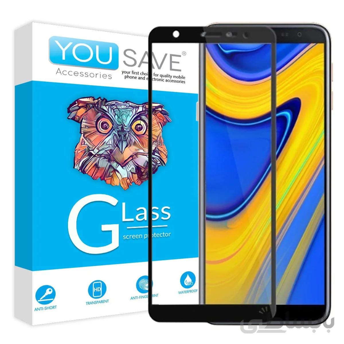 گلس تمام صفحه یوسیو مناسب برای گوشی سامسونگ Galaxy J4