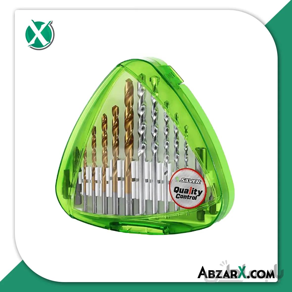 مجموعه 14 عددی مته سیلور مدل GT-BS14