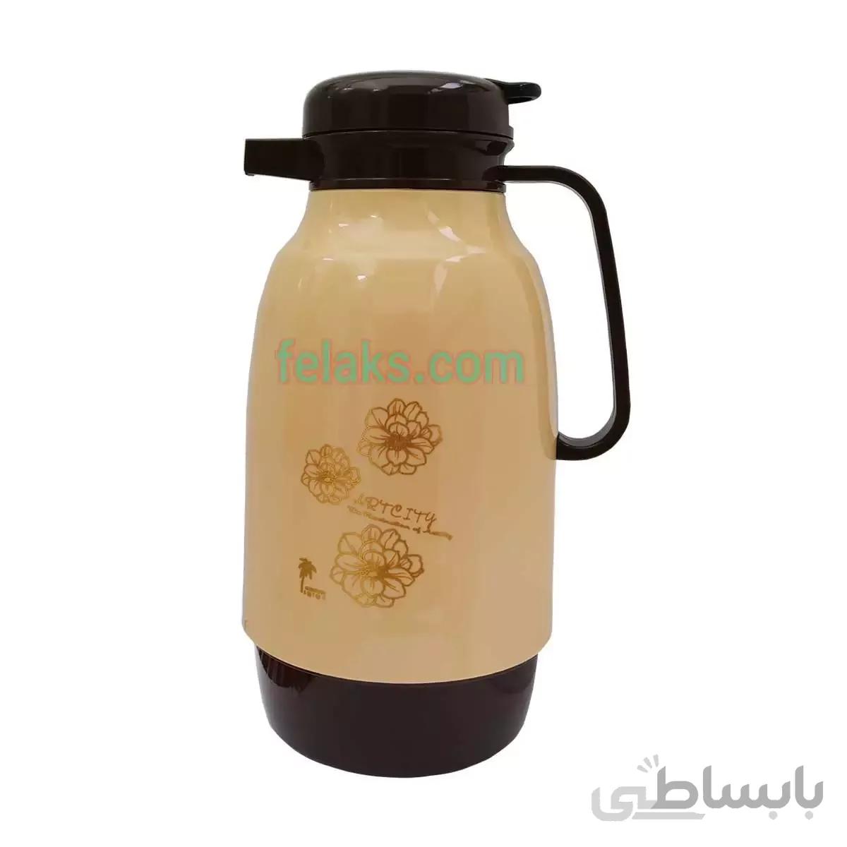 خرید فلاسک علقمه یک لیتر 707 شیشه صورتی