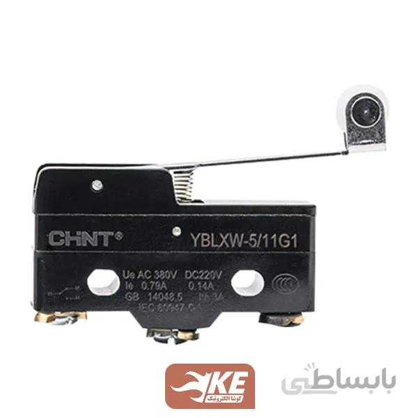 میکروسویچ ساده قرقره‌ای دسته‌بلند چینت 5/11G1