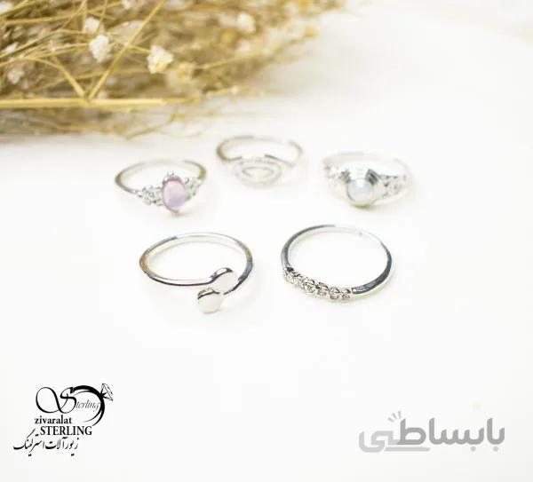 پک انگشتر زنانه کد 5609