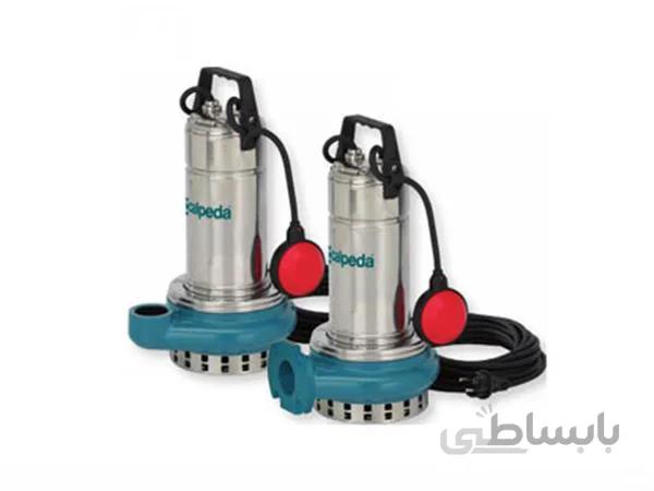 پمپ کف کش تک پروانه کالپدا GQR